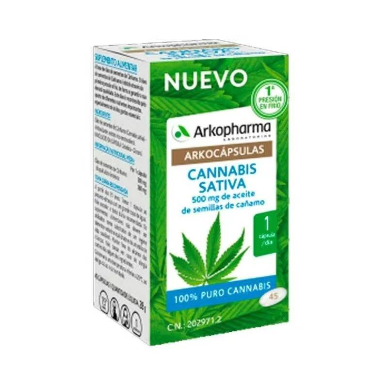 Arkopharma Cannabis Sativa 45粒