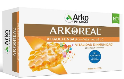 Arkopharma蜂王浆1000mg+ 维生素 20支