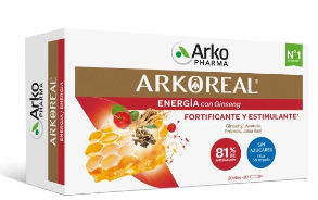 Arkopharma蜂王浆含人参 无糖 20支