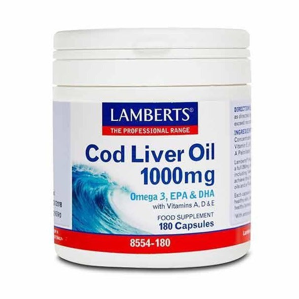 LAMBERTS 深海鱼肝油180粒