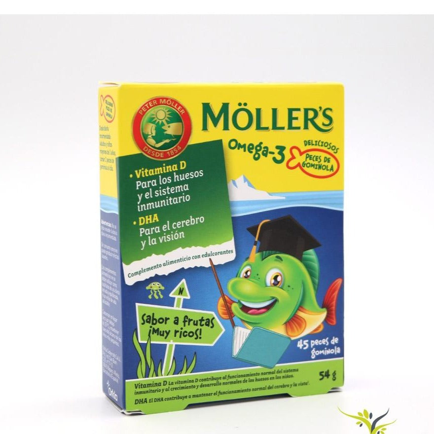 mollers 儿童鱼油 54G