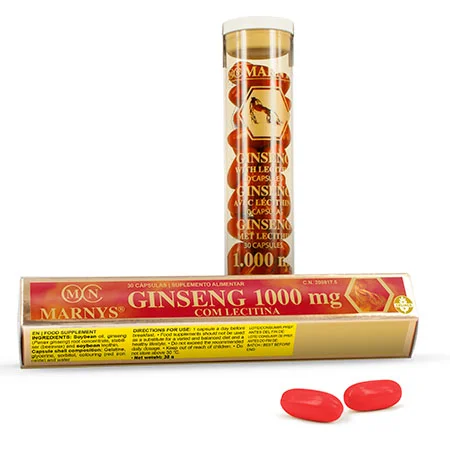 MARNYS GINSENG 1000 mg高丽人参胶囊 30粒