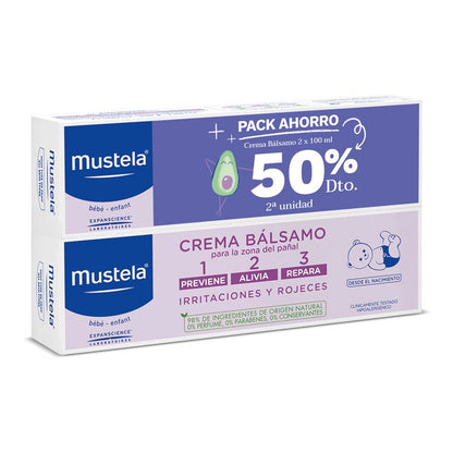 MUSTELA 婴儿护臀隔离霜 100ml+100ml