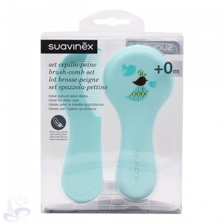 suavinex set cepillo -peine 0+m