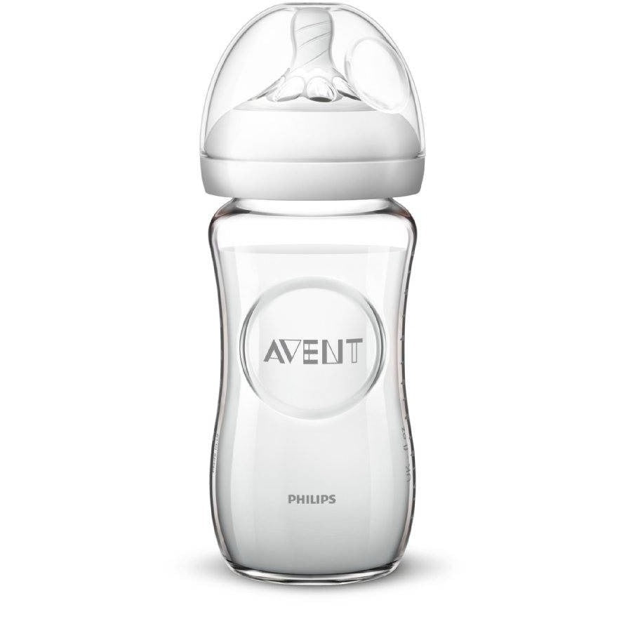 AVENT 硅胶玻璃奶瓶240ml