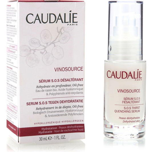 Caudalie欧缇丽sos保湿精华液莹润急救葡萄籽30ml