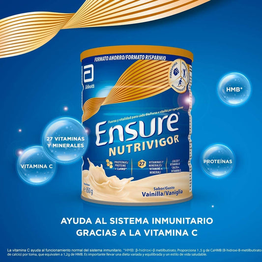 ENSURE成人奶粉 Nutrivigor Vanilla 850gr
