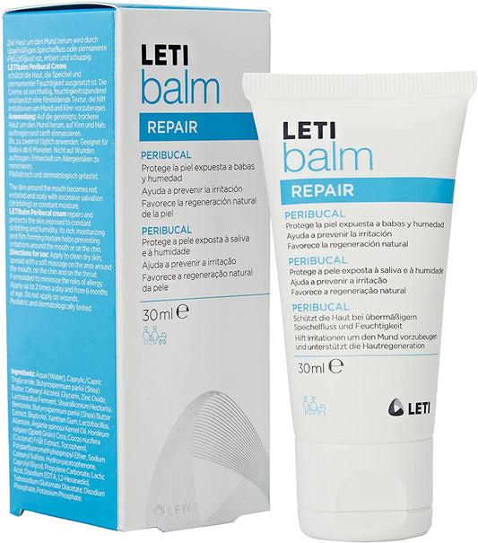 Letibalm Peribucal 30ml 含粘液的再生皮肤保护剂