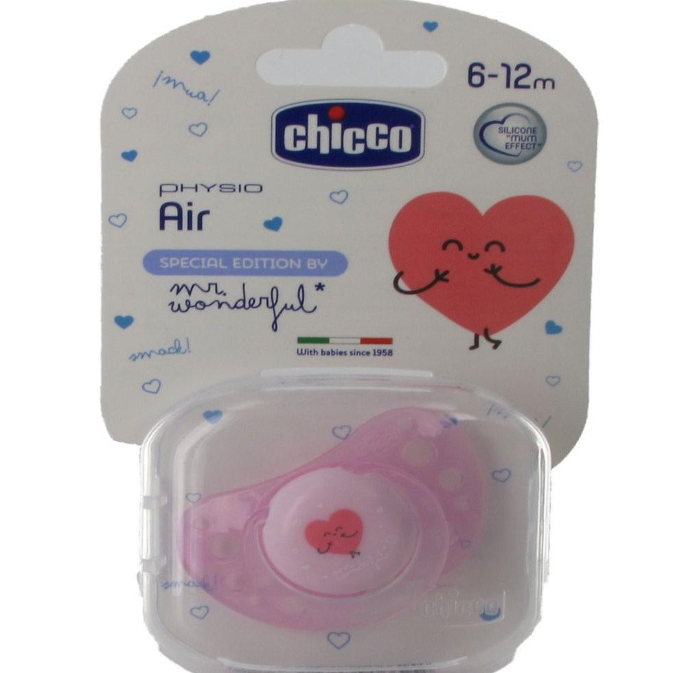 chicco 意大利智高硅胶安抚奶嘴6-12m