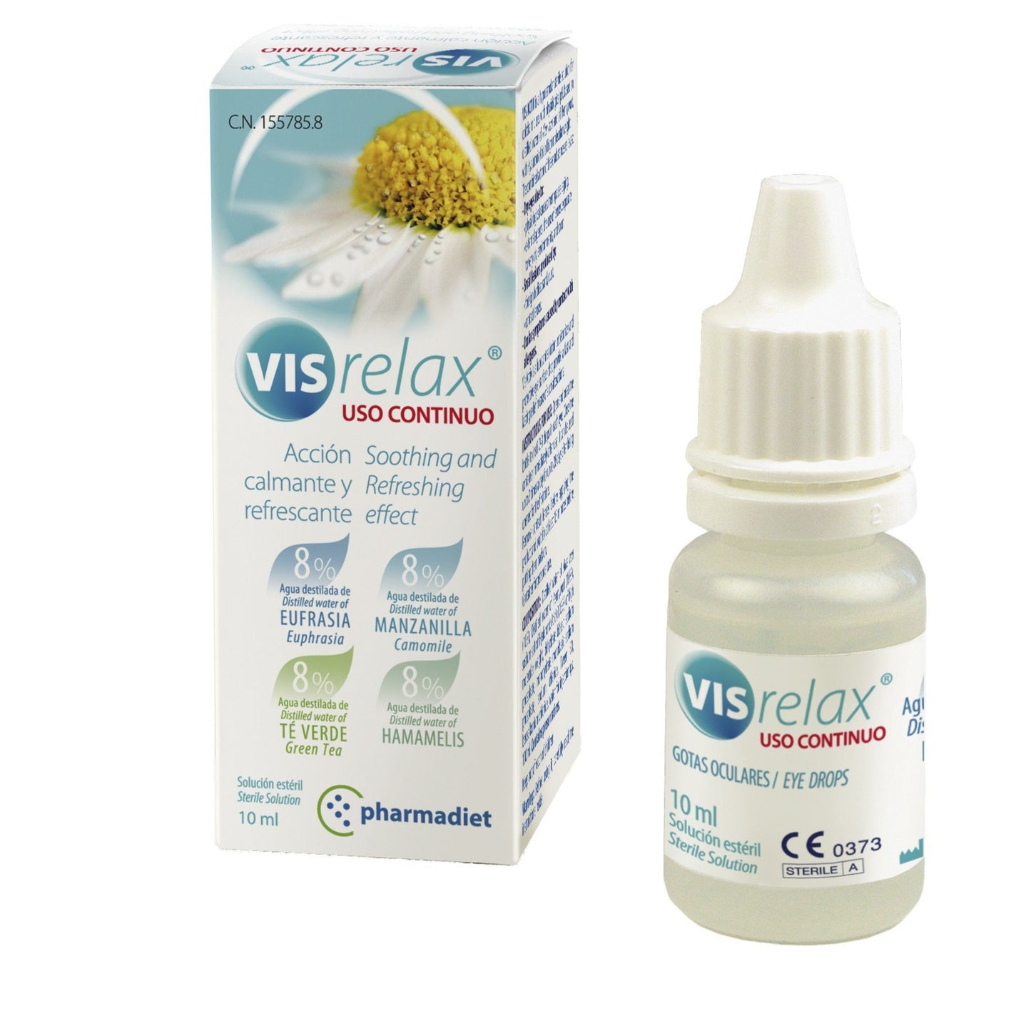 VIS relax 缓解疲劳 眼药水 10 ml